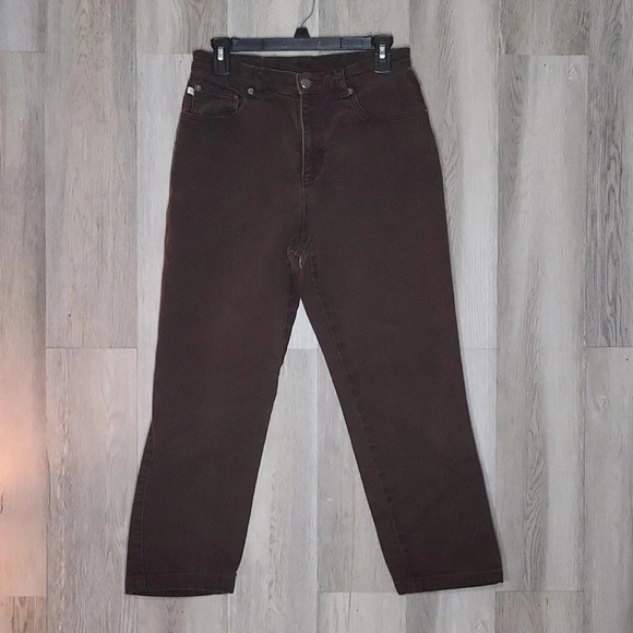 Lauren Ralph Lauren Denim - 🛍Lauren‎ Ralph Lauren Brown Straight Leg 5 Pocket Casual Denim Jeans Womens 6
